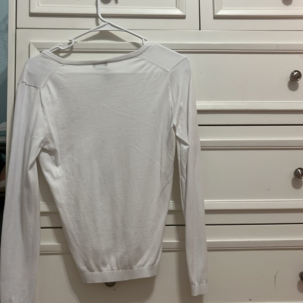 White sweater - Picture 2 of 2